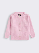 Toddler Girls Button-Down Sweater
