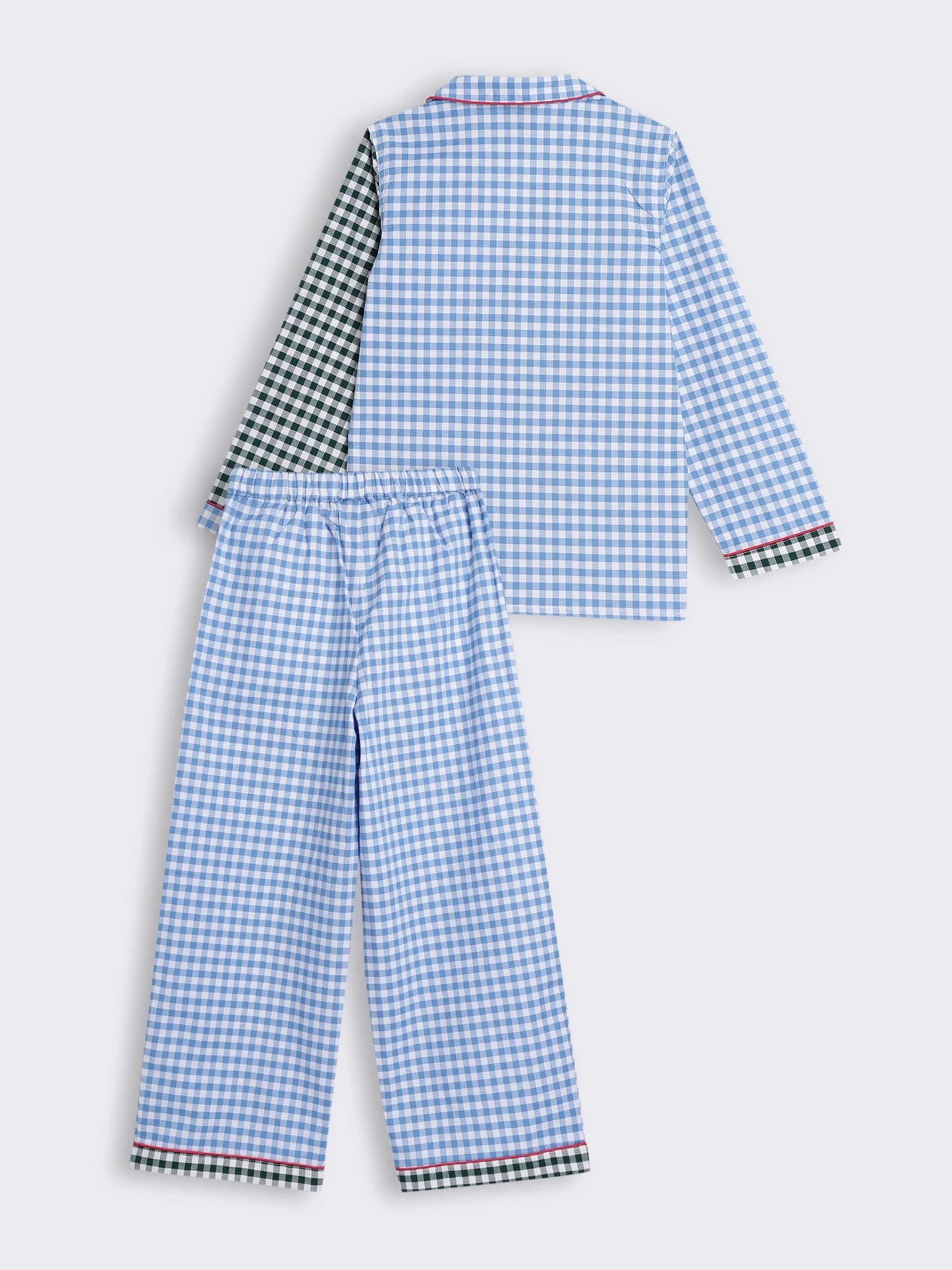 Boys Cotton Check Nightwear Set