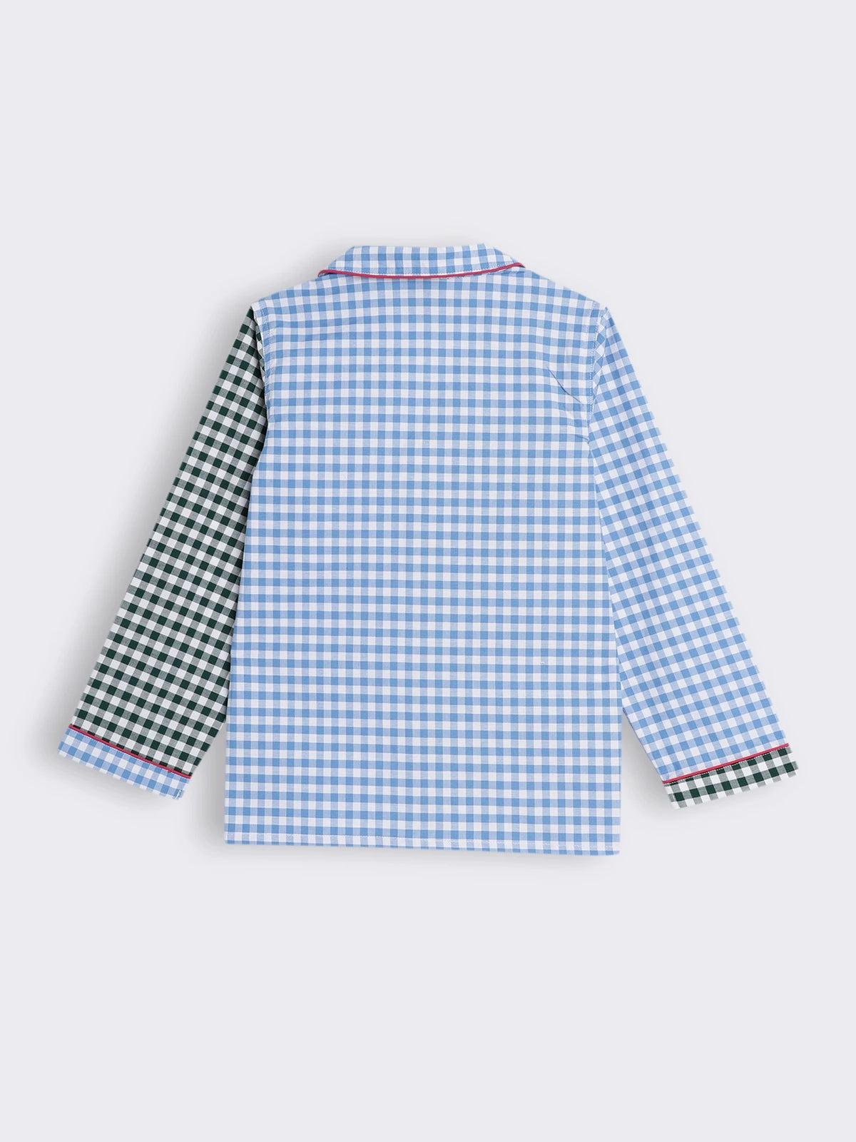Boys Cotton Check Nightwear Set