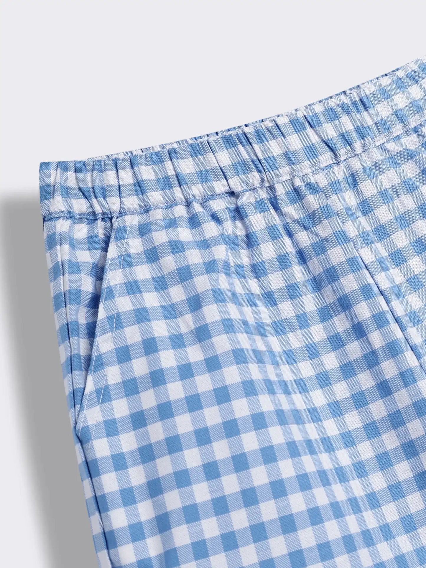 Boys Cotton Check Nightwear Set