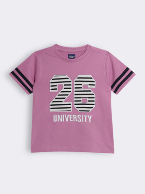 Boys Applique Embroidered T-Shirt