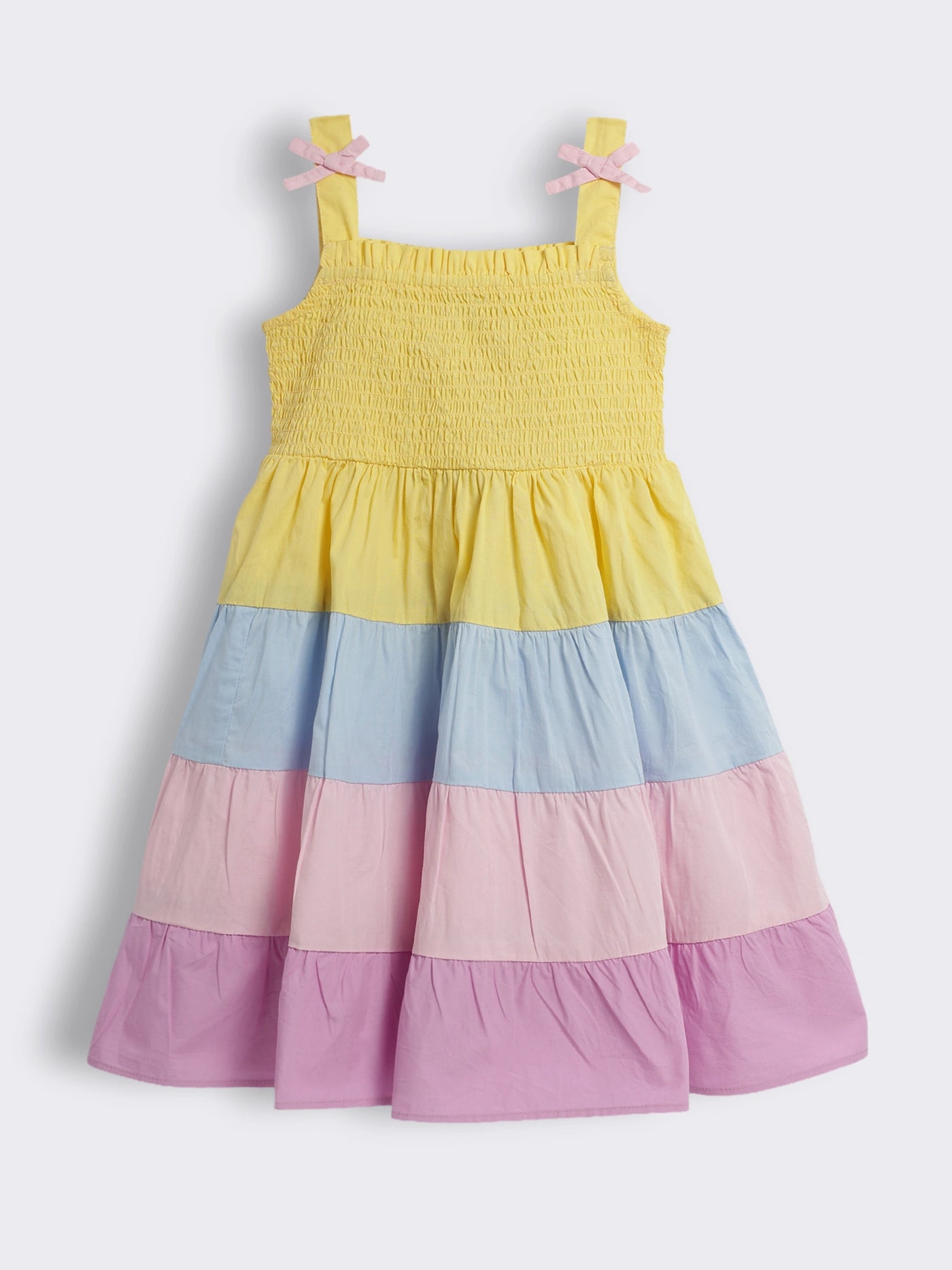 pastel colour block dress ADRIENNE x Jincys | Blakely Dress