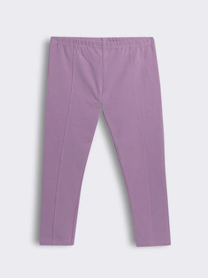 Toddler Girls Cotton Solid Leggings