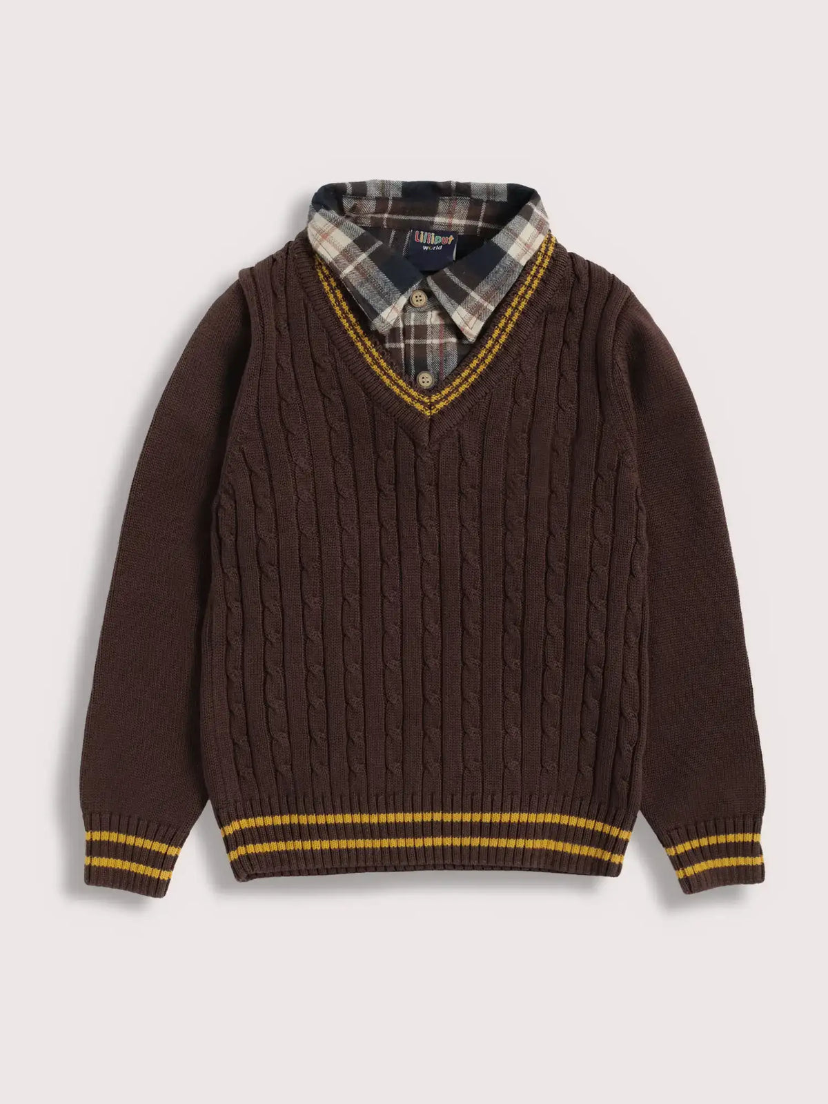 brown