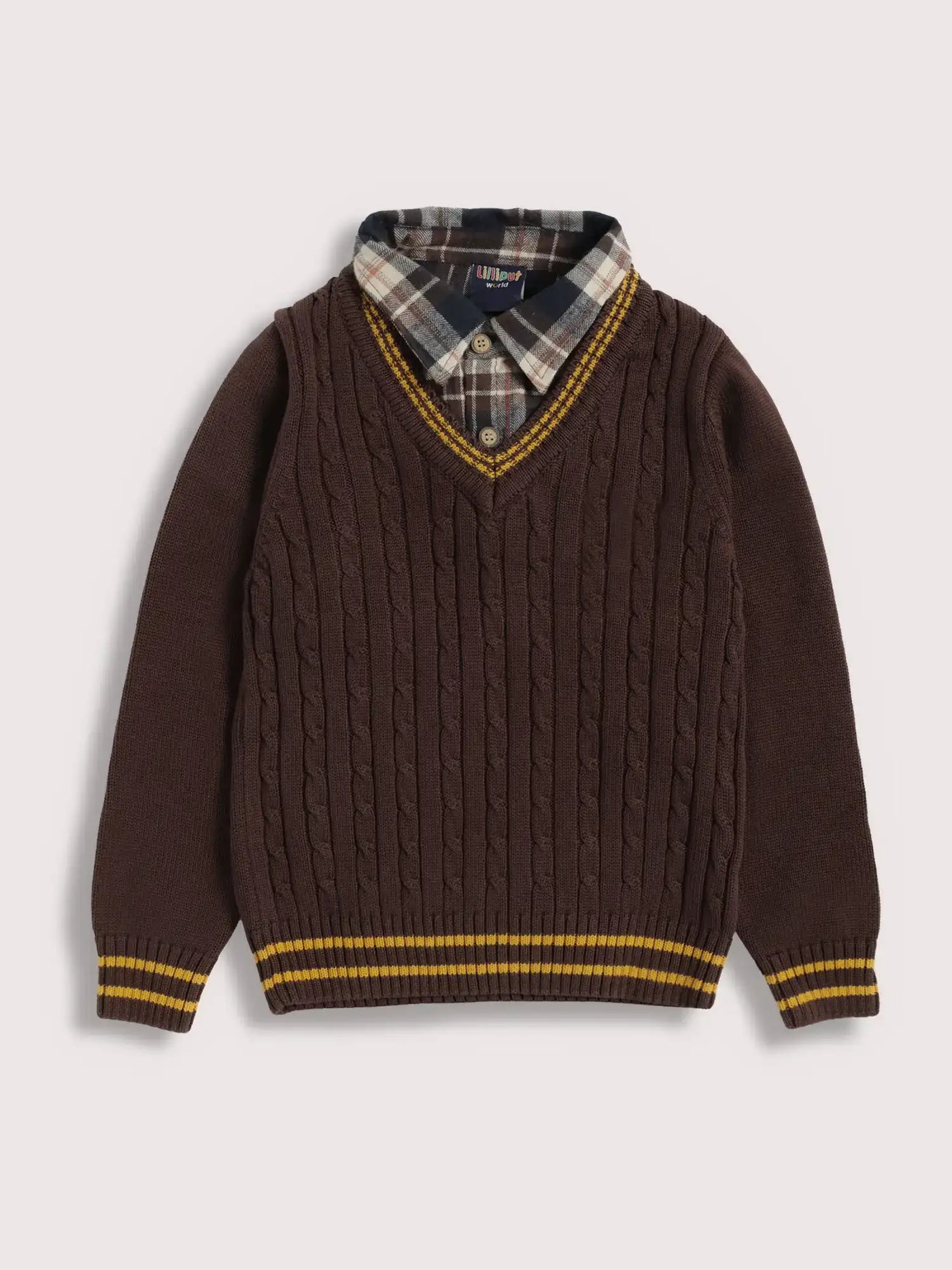 brown