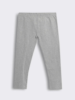 Toddler Girls Cotton Solid Leggings