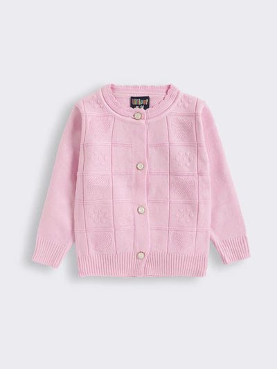 Toddler Girls Button-Down Sweater