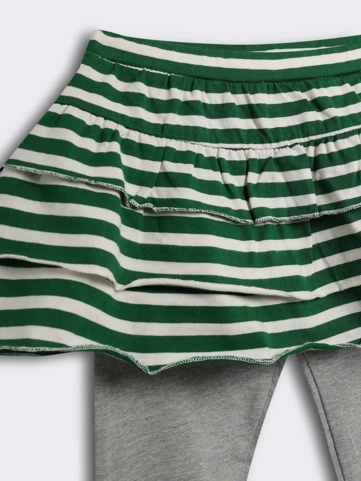Girls Layered Skirt Leggings