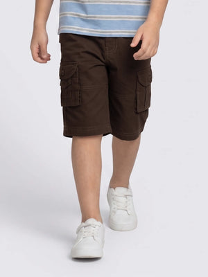 Boys Cotton Bermuda Shorts with Pockets