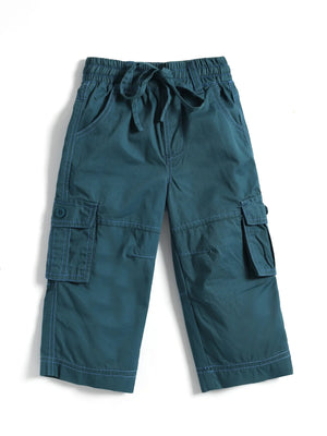 Toddler Boys Cotton Multi Pocket Utility Trouser