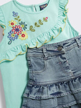 aqua green