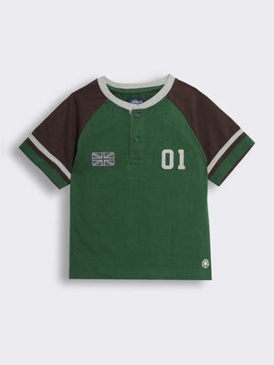 Boys Half-Sleeve Raglan T-shirt