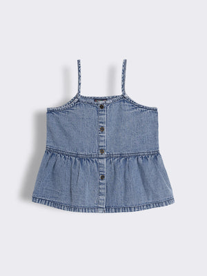 Girls Denim Cami Top