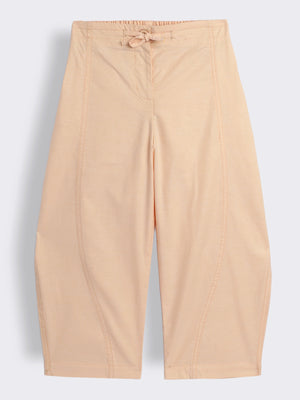 Girls Oxford Chambray Barrel Leg Trouser