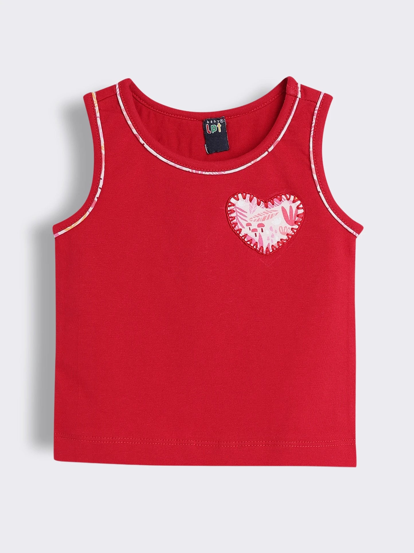 Toddler Girls Cotton Nightwear Set Sleeveless Top with Printed Shorts
