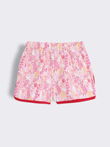 Toddler Girls Cotton Nightwear Set Sleeveless Top with Printed Shorts