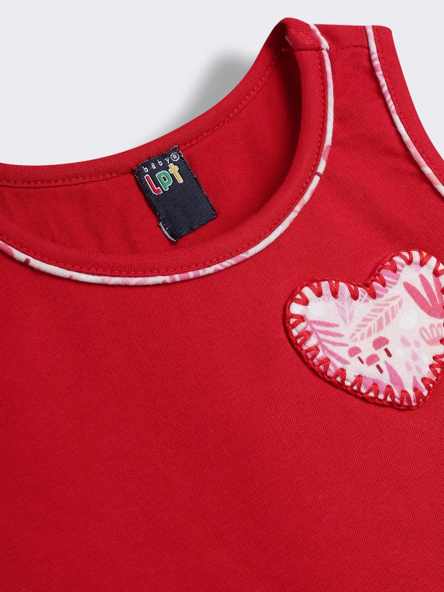 Toddler Girls Cotton Nightwear Set Sleeveless Top with Printed Shorts