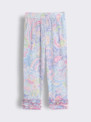 Toddler Girls Paisley Print Leggings