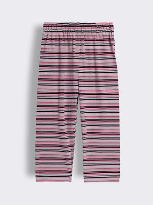 Toddler Girls Striped Leggings