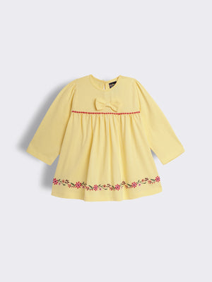 Toddler Girls Embroidered Cotton Top
