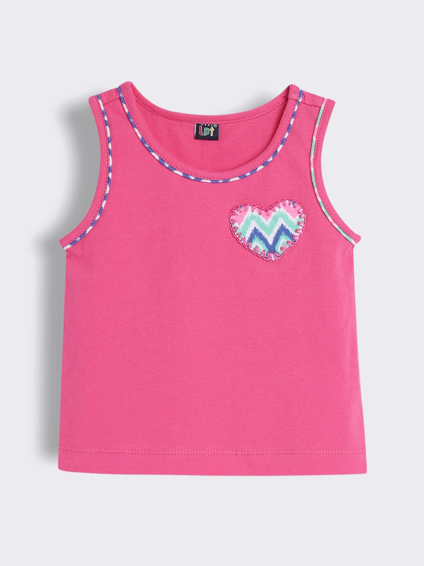 Toddler Girls Cotton Nightwear Set Sleeveless Top with Printed Shorts